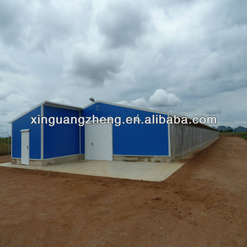 Prefab steel structure hangar with low price