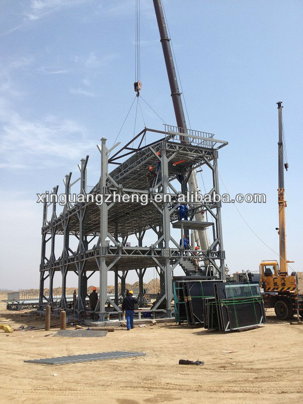erected fast prefabricated steel structure construction building workshop warehouse
