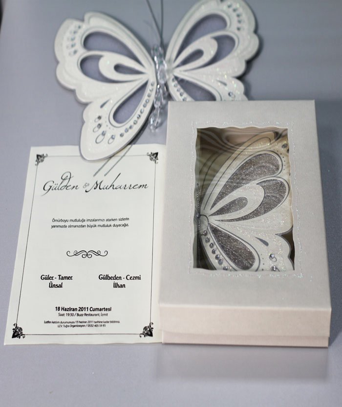 Butterfly Wedding Invitations Cheap