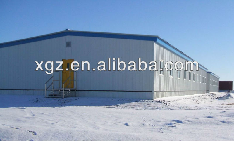 Prefabricated Movable Steel Structure Warehouse Shed