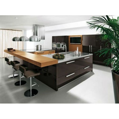 Mdf Black Glossy Modern Design Kitchen Cabinet - Buy Mdf ...