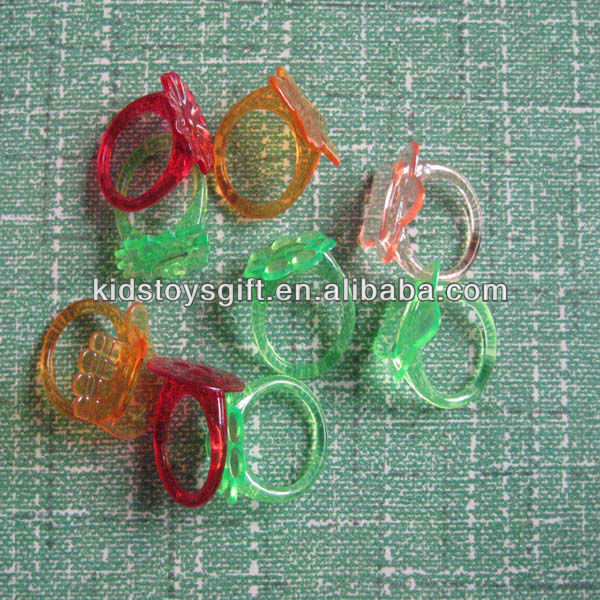 Promotional Coloful Flower Plastic Toy Mini Rings/capsule Toy Buy Cheap Plastic Toy Rings