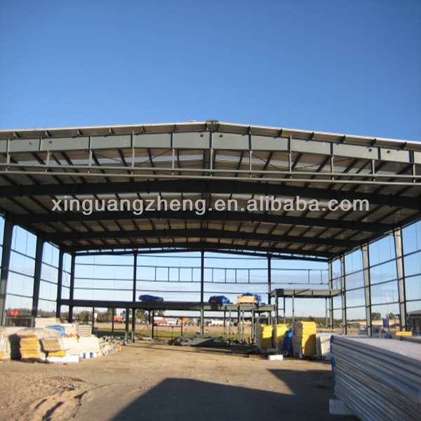 ISO 9001 prefab steel structure airplane Hangar