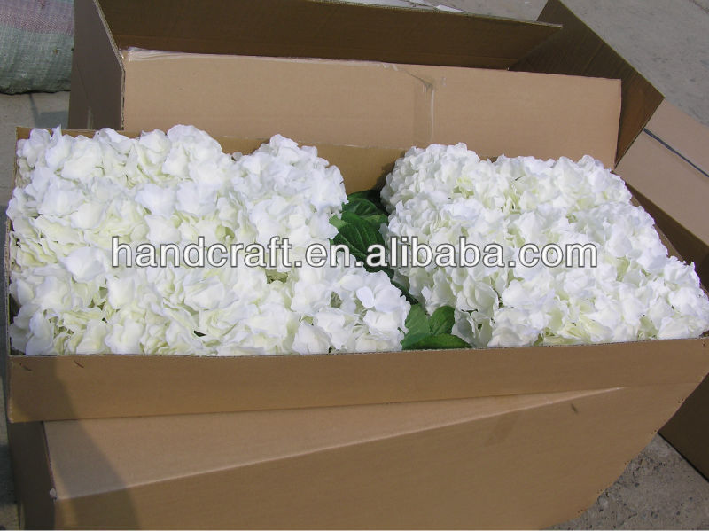 Hortensias Blancas Artificiales De Fiesta Favorece La Boda - Buy Flor Hortensia  Artificial Barato Product on 