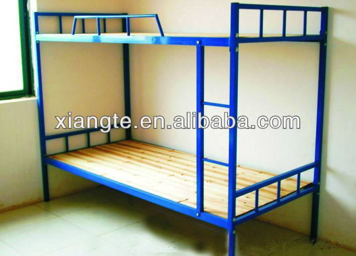 High Quality And Low Prices Steel Pipe Bunk Bed For Dormitory,Metal Frame Double Decker Bed 