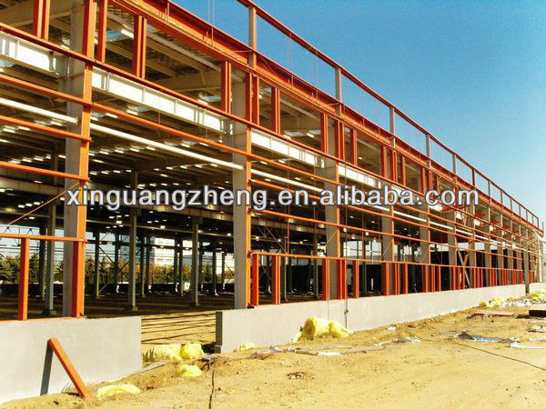 Industrial prefabricated steel structure shed