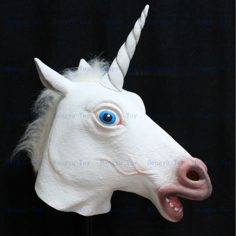 Fantastis Halloween Kostum Theater Prop Kebaruan Lateks Karet