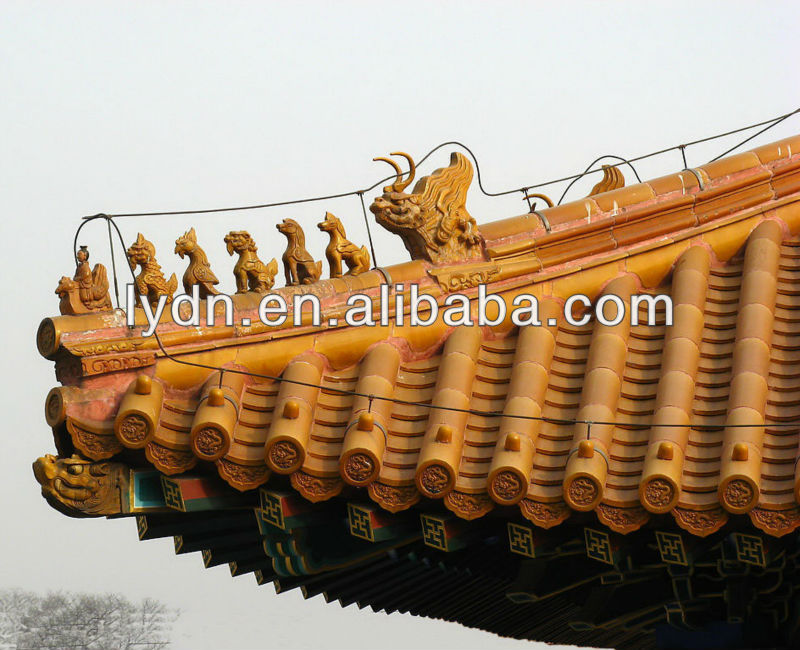 Chinese Classical Decorative Roof Ridge Tile In Dragon Design Buy