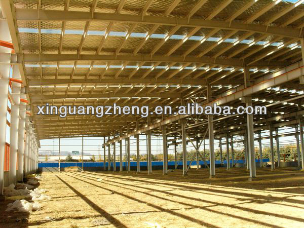 Industrial prefabricated steel structure shed