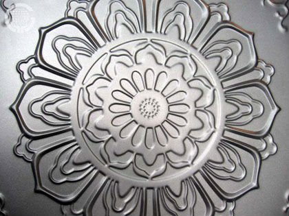 Lotus Aluminum Metal Ceiling Tile Buy Antique Metal Ceiling Tiles