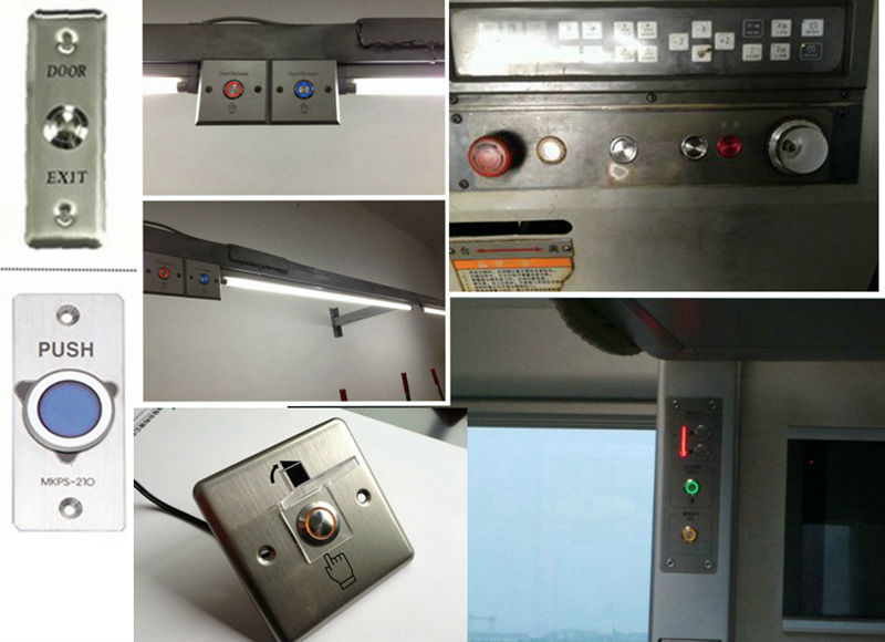 CMP 25mm Series 4pin 1NP1NC CE and TUV approval waterproof push button switch