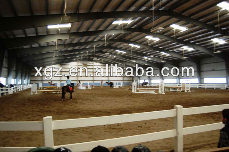 Agriculture steel structure building/steel structure horse riding arena
