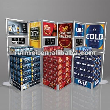 Customized Metal Beer Floor Stand Customized Metal Beer Floor Stand