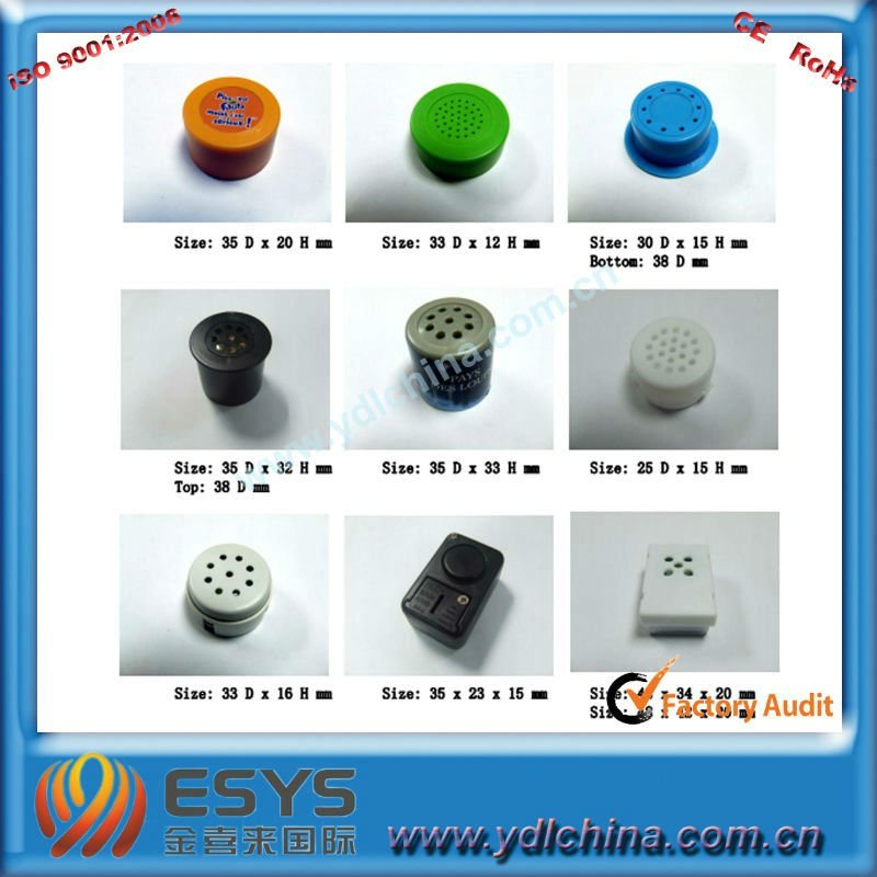 Plastic Voice Boxes With Custom Message For Plush Or Promotion Buy