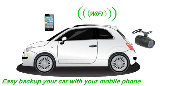 módulo sem fio para o estacionamento reverso via telefone inteligente