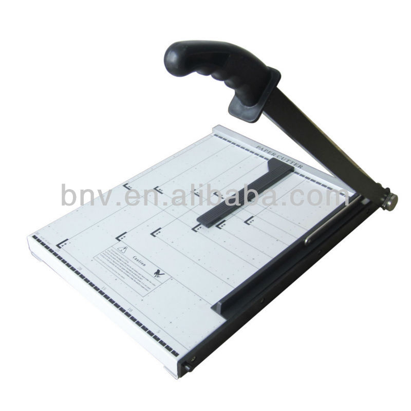 Office desktop A4,B4 size multifunctio<em></em>nal guillotine hand paper cutter,ID photo cutter