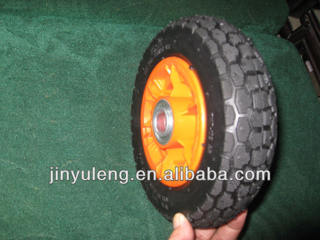 7x2 pneumatic rubber wheel for tool cart