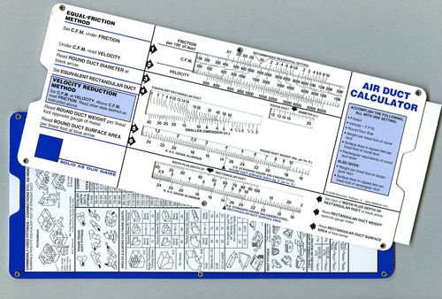 Duct size calculator