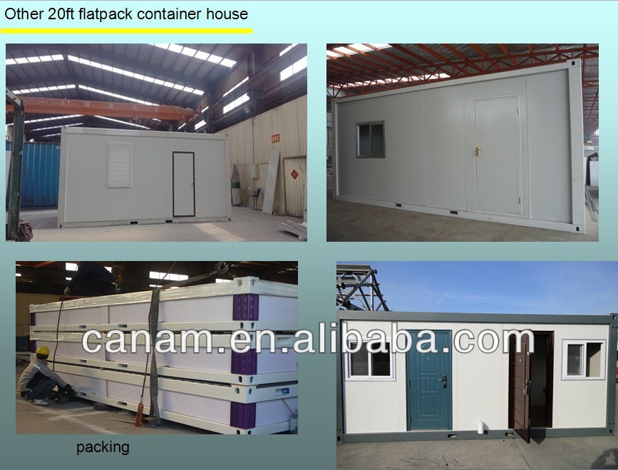 CANAM- Prefab flat packing container homes for sales