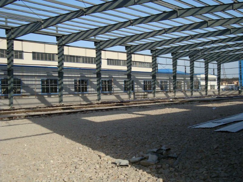 Pre-built light steel shed