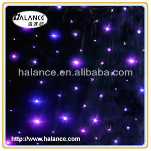 home theatre starry sky twinkle effect fiber optical star cloth