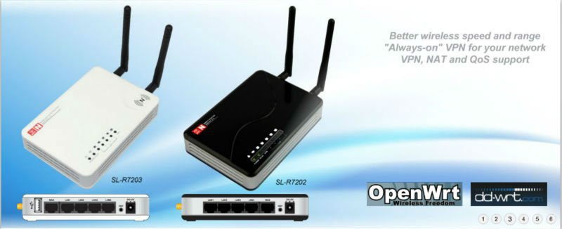 802.11n Ralink Rt3052 Chipset 300mbps Ddwrt Wireless Router (sl-r7202 ...