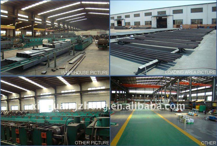 light steel structure warehouse shed with insulation and strong seismic and wind resistance