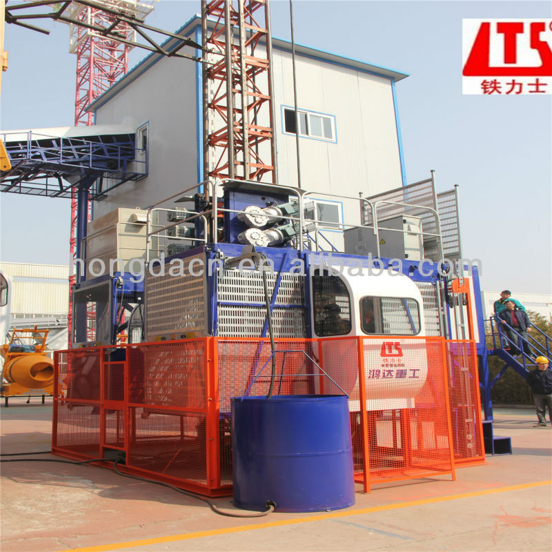 HONGDA SC200 200XP With Double Cage Construction Elevator CE ISO CCC