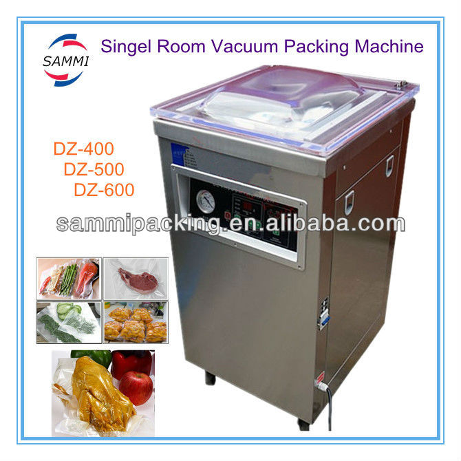 easy operate single chamber vacuum packing machine for bean and meat and sea food