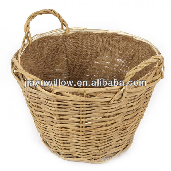 100 Handmade Natural Wicker Firewood Baskets Buy Firewood Basket