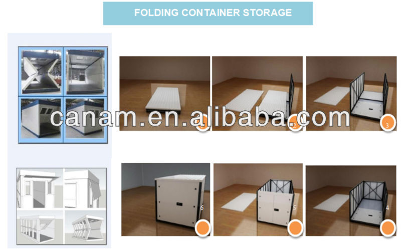CANAM-Mini shop fast build cheap modular prefab container shop