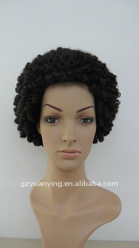 short natural afro wigs