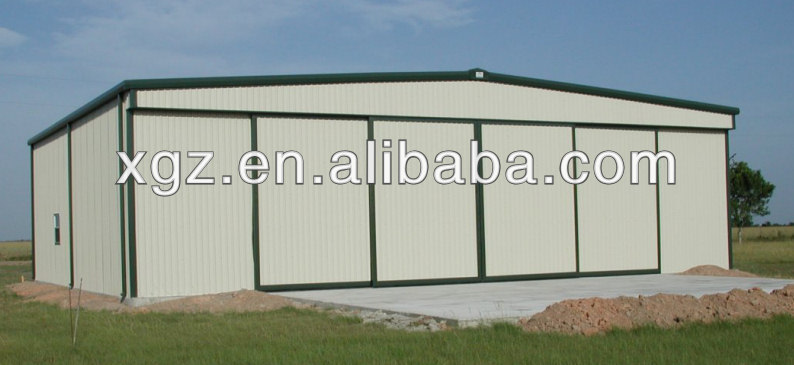 Steel Structure Prefabricated Aircraft Hangars