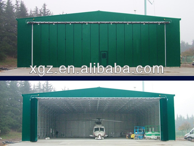 Steel Structure Prefabricated Aircraft Hangars