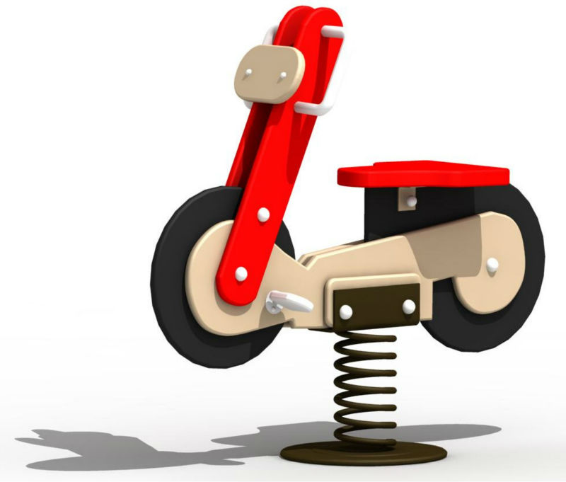 motorcycle rocking horse