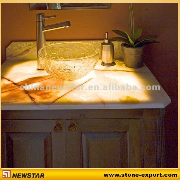 Onyx Table Top Limetennis Beautiful Honey Onyx Kitchen Countertop With Countertops