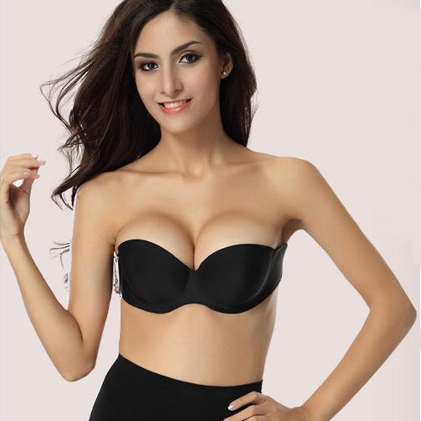 Costom Girls Invisible Silicone Bra,Hot Sexy Bra,Seamless ...