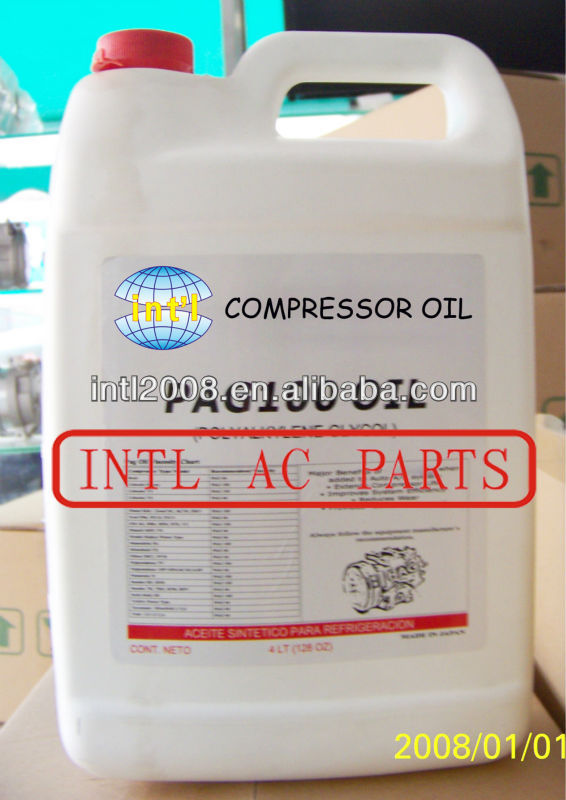 Pag 46 100 150 4 Liter A/c Compressor Oil R134a A/c Systems Car Air