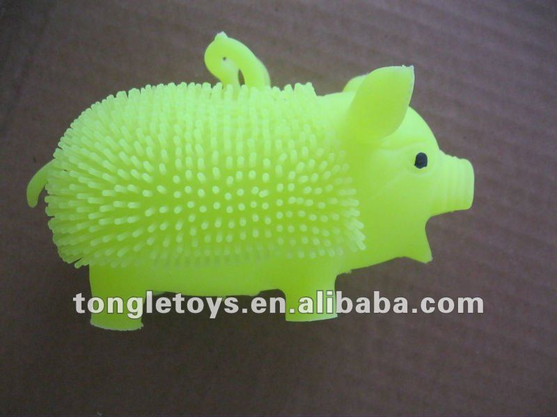 puffer pig toy