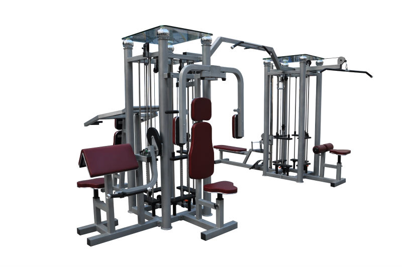 8 station multi gym equipment 