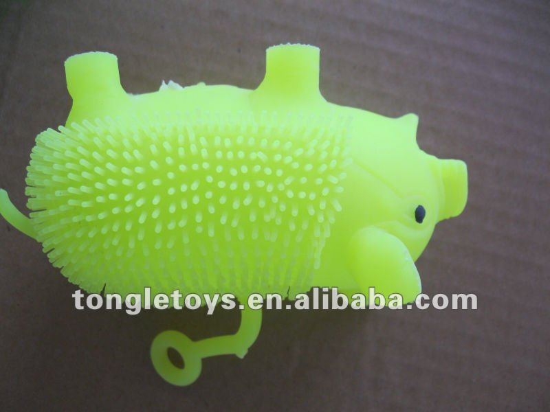 puffer pig toy