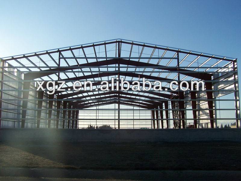 China high quality flexible long span prefabricated Garages for sale