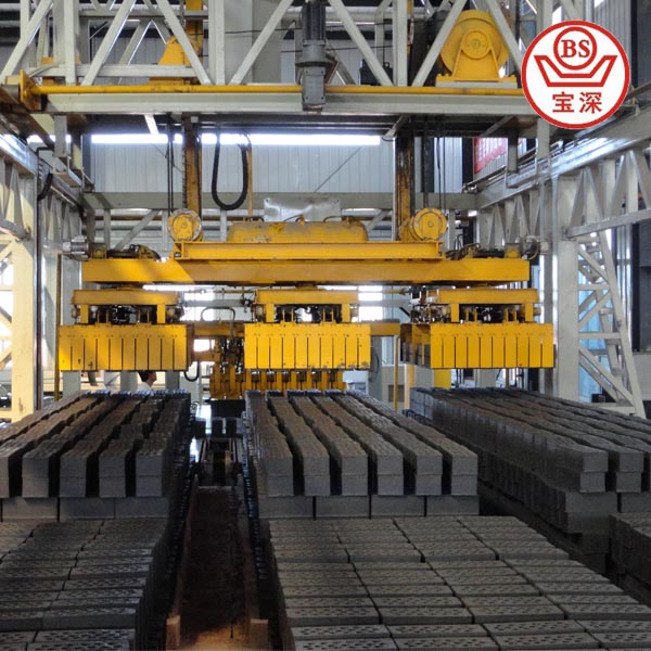 BaoShen tunnel gas brick oven for the full automatic clay brick plant