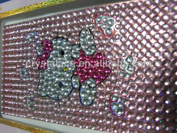 Self adhesive crystal rhinestone sticker,diamond sticker