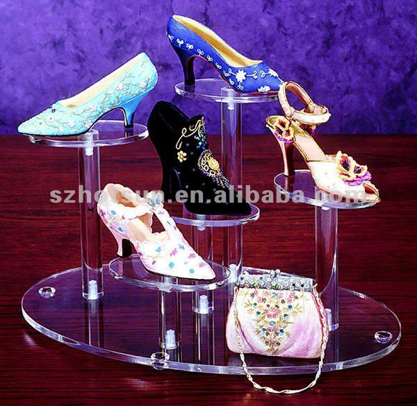 acrylic high heel shoes
