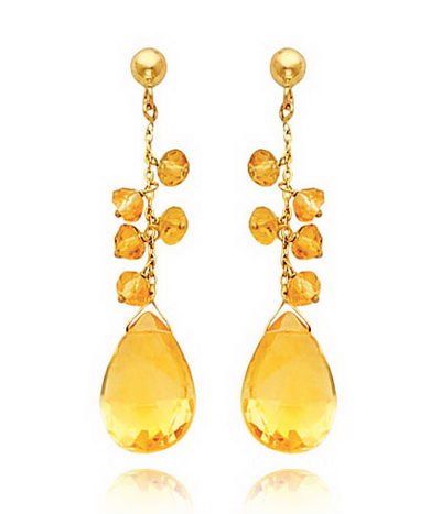 Hswe0124 Drop Yellow Earring In 2017 Hswe0124 Drop Yellow Earring In 2017