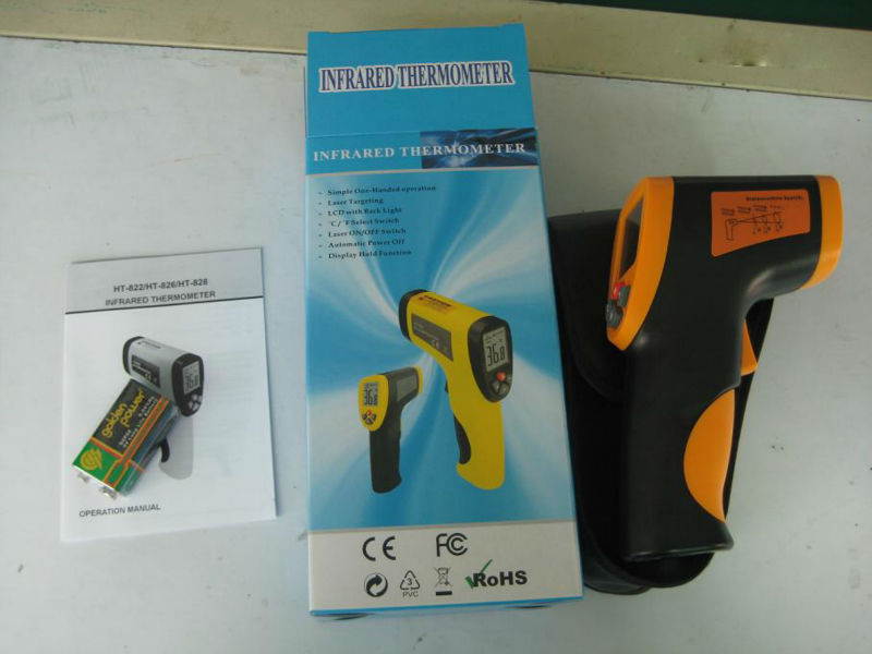 HT-822 Professional product digital gun sharp infrared thermometer instrument/temperature sensor - KingCare | KingCare.net