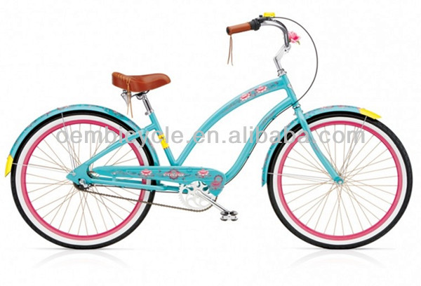20 Inch Hot Blue Color Beach Cruiser Bike Children 20 Inch Hot Blue Color Beach Cruiser Bike