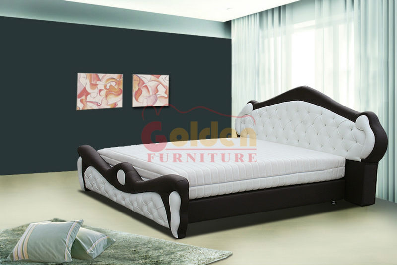 Happy Night Indian Wood Double Bed Designs With Good Price 