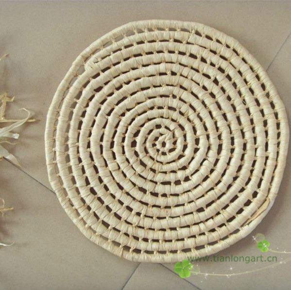 cheap corn husk wholesale dining table decorative straw mat woven placemats for tableware